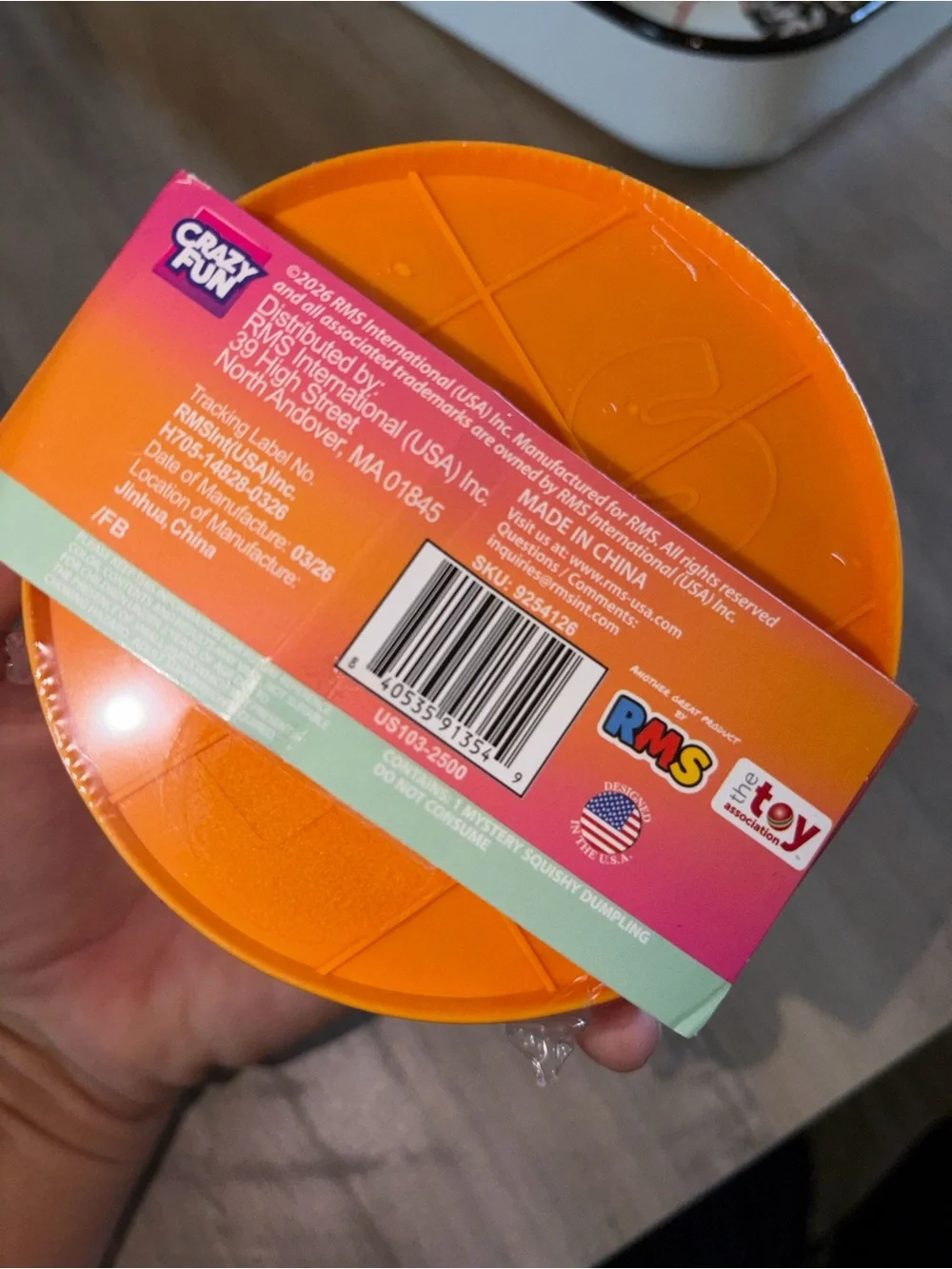 RMS Original Mystery Dumpling Sherbert Edition - Orange Scented